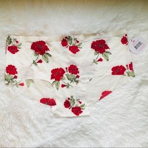 NWT | SPLENDIES | RED & WHITE PANTIES | 3X